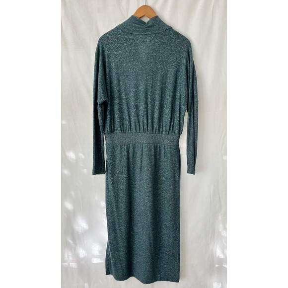 Anthropologie Draped Cowl Neck Maxi Dress MEDIUM - Picture 4 of 6